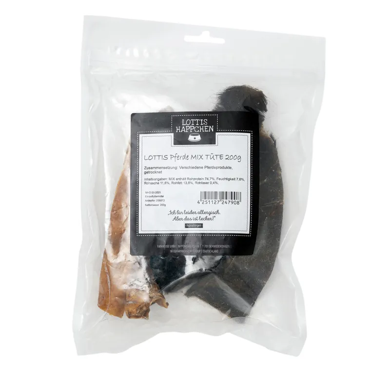 Preisknaller LOTTIS HÄPPCHEN Pferde MIX TÜTE 200 g